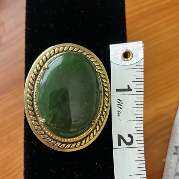 Brooch 2” length and 1.5” wide, unmarked - Picture 2 of 5